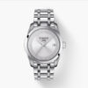 TISSOT T-CLASSIC COUTURIER LADY QUARTZ ΓΥΝΑΙΚΕΙΟ 32mm 10bar ΑΤΣΑΛΙ ΜΠΡΑΣΕΛΕ