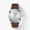 TISSOT T-CLASSIC GENTLEMAN QUARTZ ΑΝΔΡΙΚΟ 40mm 10bar ΑΤΣΑΛΙ ΛΟΥΡΙ ΔΕΡΜΑ