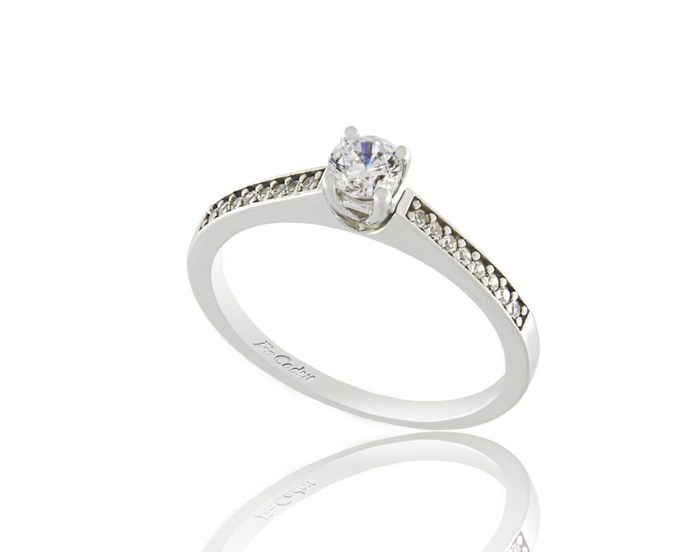 Μονόπετρο δαχτυλίδι FaCad'oro