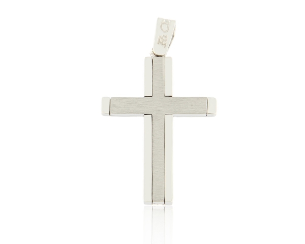 Λευκόχρυσος σταυρός Fa Cad'oro